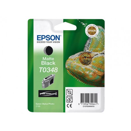 Cartouche d'encre Epson T0348 Noir Mat