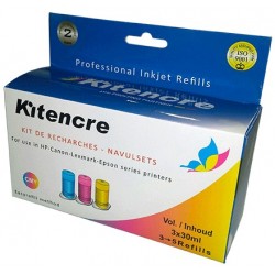 Kit Encre Couleur -3 x 30 ml