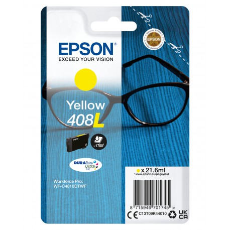 Cartouche d'encre Epson 408L Jaune