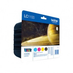 Cartouches Brother LC-1100 - Pack 4