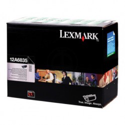 Toner Lexmark 12A6835 Noir HC