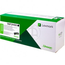 Toner Lexmark 56F2H00 HC Noir