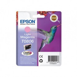 Inktpatroon Epson T0806 Light Magenta