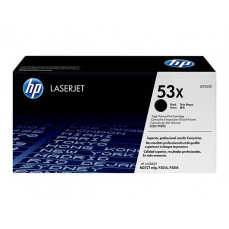 Toner HP Q7553X Zwart