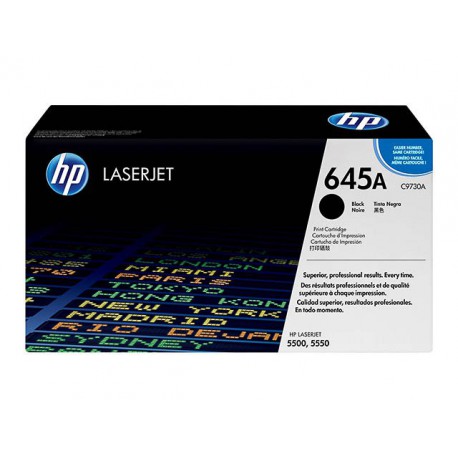 Toner HP C9730A - 645A Black