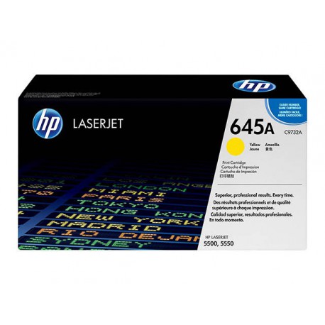 Toner HP C9732A - 645A Geel