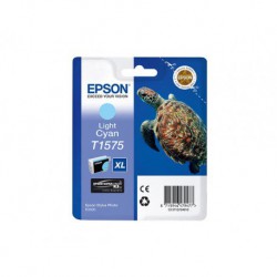 Inktpatroon Epson T1575 Light Cyaan