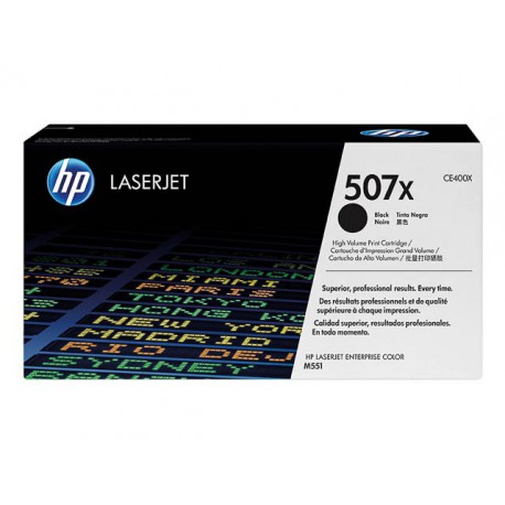 Toner HP CE400X - 507X Zwart