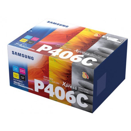 Pack 4 Toners SAMSUNG P406C