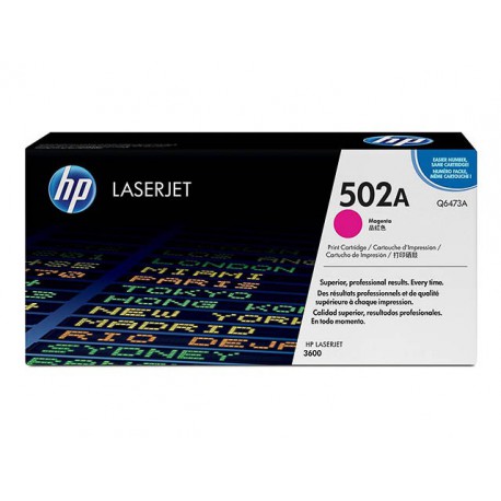 Toner HP Q6473A - 502A Magenta