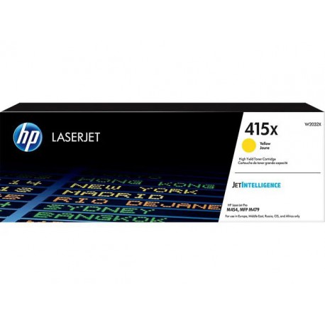 Toner HP 415X Geel