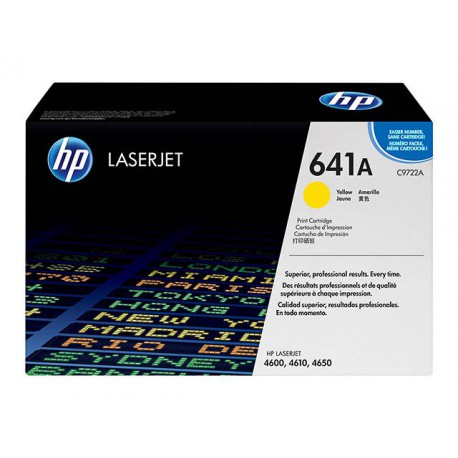 Toner HP C9722A - 641A Geel