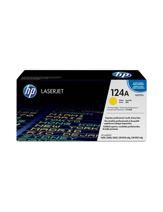 Toner HP Q6002A - 124A Geel