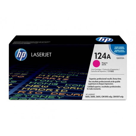 Toner HP Q6003A - 124A Magenta