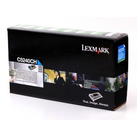 Toner Lexmark C524 Cyaan HC