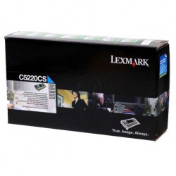 Toner Lexmark C5220CS Cyaan