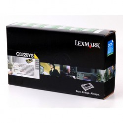 Toner Lexmark C5220YS Geel