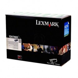 Toner Lexmark 12A7465 Zwart