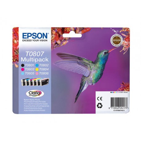 Cartouches Pack Epson T0807