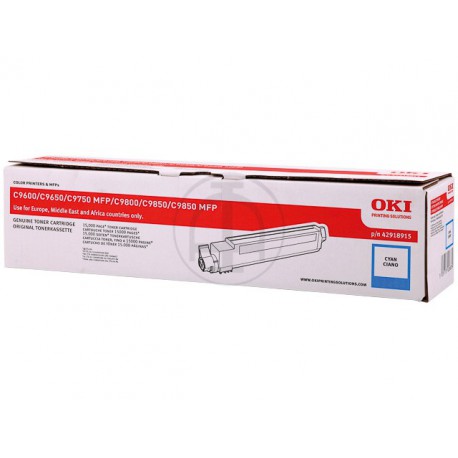 Toner OKI C9600/C9800 Cyaan