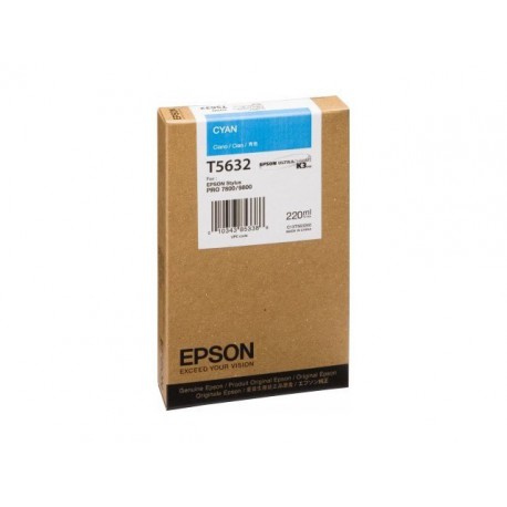 Inktpatroon Epson T6032 Cyaan HC