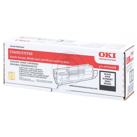 Toner OKI C5600/C5700 Noir