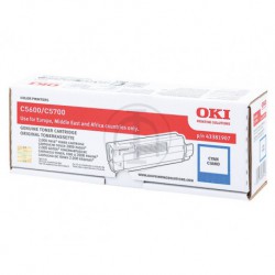 Toner OKI C5600/C5700 Cyan