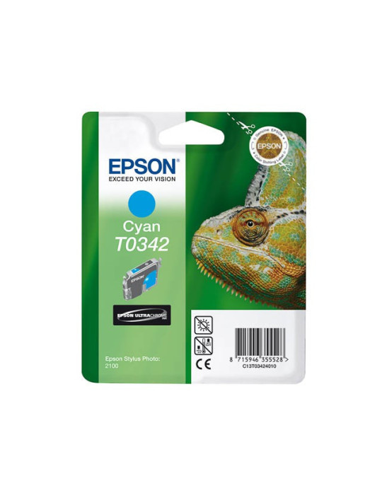 Inktpatroon Epson T0342 Cyaan