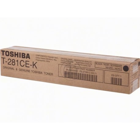 Toner Toshiba T-281CE K Zwart Toner Toshiba T-281CE K Zwart