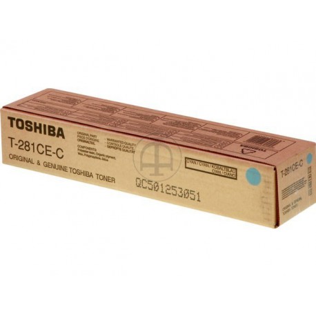Toner Toshiba T-281CE-C Cyan Toner Toshiba T-281CE-C Cyan