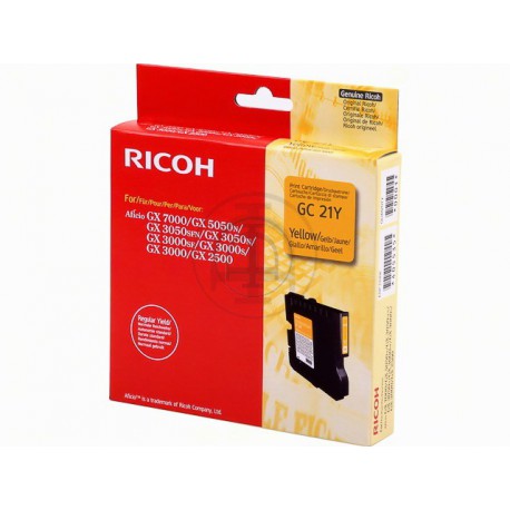 Toner Ricoh GX GC-21Y Jaune