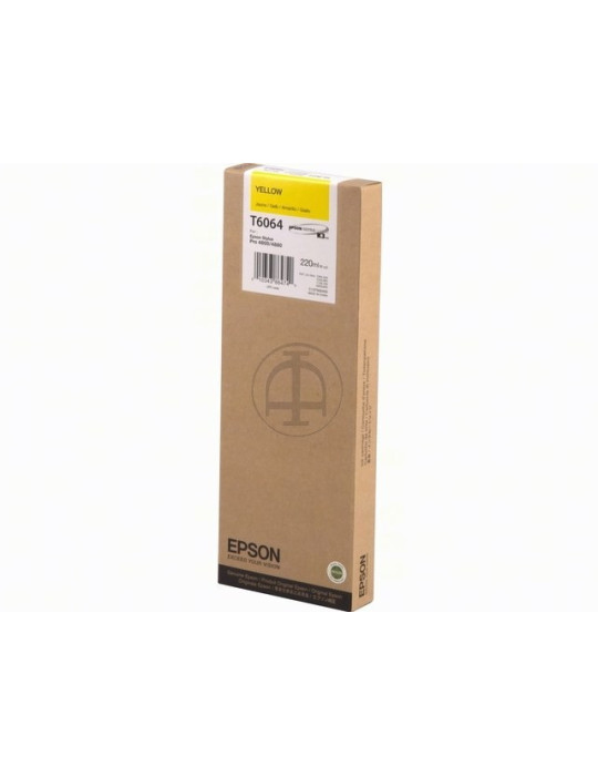 Cartouche d'encre Epson T6064 Jaune