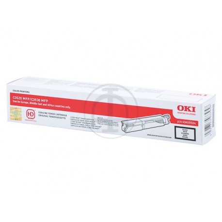 Toner OKI C3520 / C3530 Noir