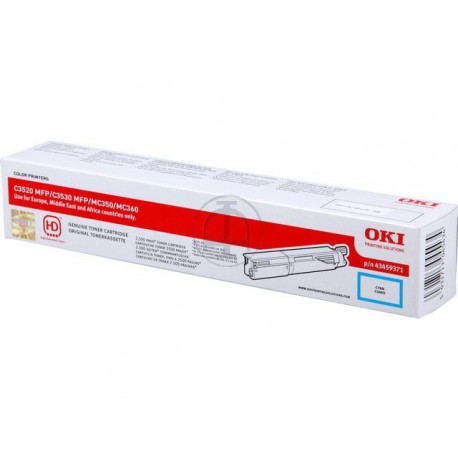 Toner OKI C3520 / C3530 Cyaan