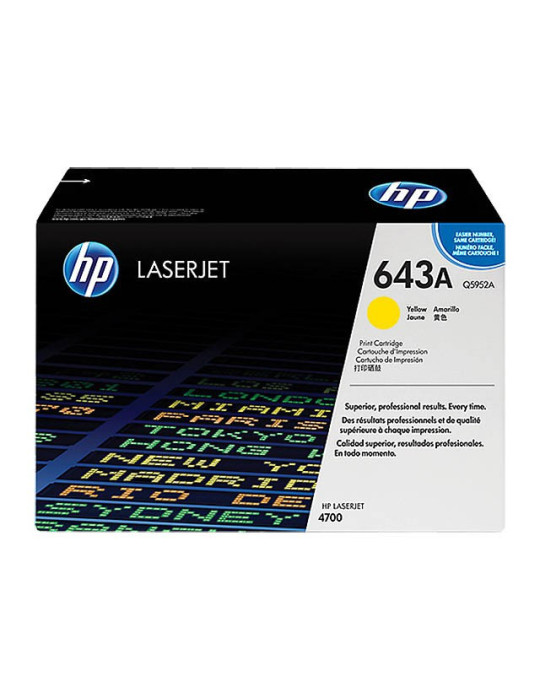 Toner HP Q5952A - 643A Jaune