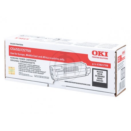 Toner OKI C5650/C5750 Noir