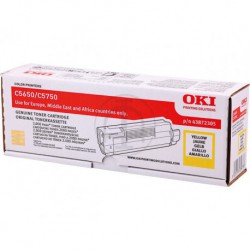 Toner OKI C5650/C5750 Geel