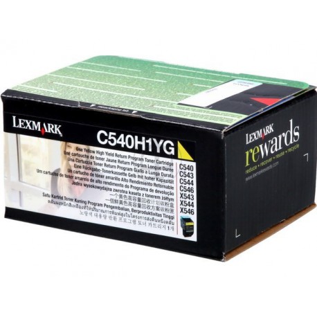 Toner Lexmark C540/C544 Jaune