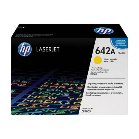 Toner HP CB402A - 642A Geel