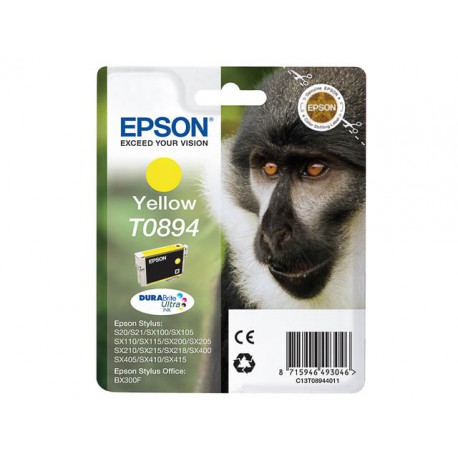 Inktpatroon Epson T0894 Geel