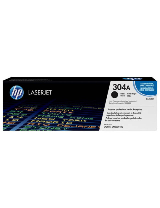 Toner HP CC530A - 304A Zwart