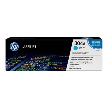 Toner HP CC531A - 304A Cyaan