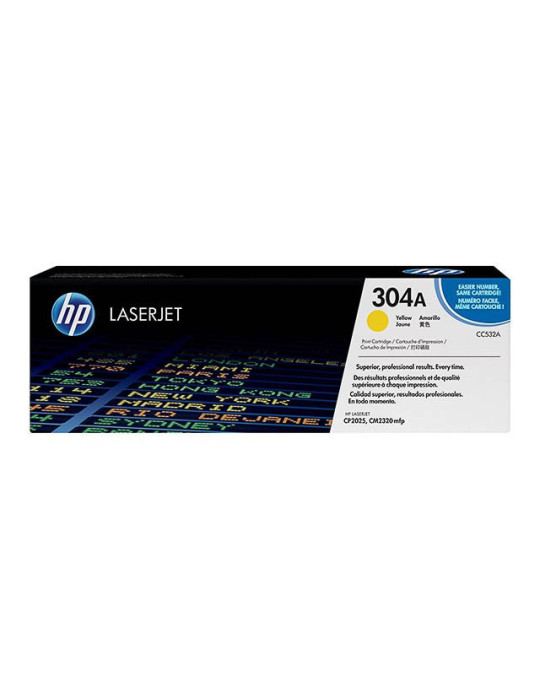 Toner HP CC532A - 304A Jaune