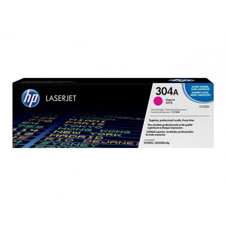 Toner HP CC533A - 304A Magenta