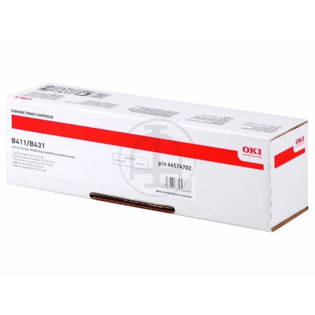 Toner OKI B411/B431/MB461/MB471/MB491 Noir