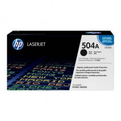 Toner HP CE250A - 504A Zwart