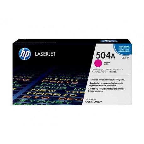 Toner HP CE253A - 504A Magenta