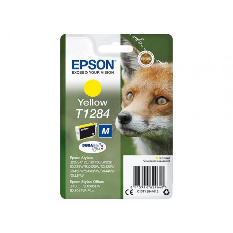 Cartouche d'encre Epson T1284 Jaune