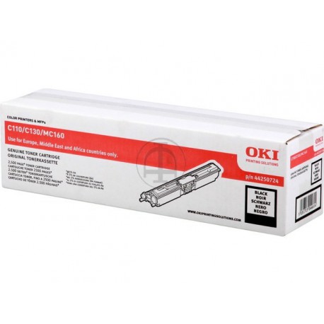 Toner OKI C110/C130 Noir HC