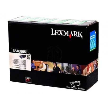 Toner Lexmark 12A6865 Noir HC